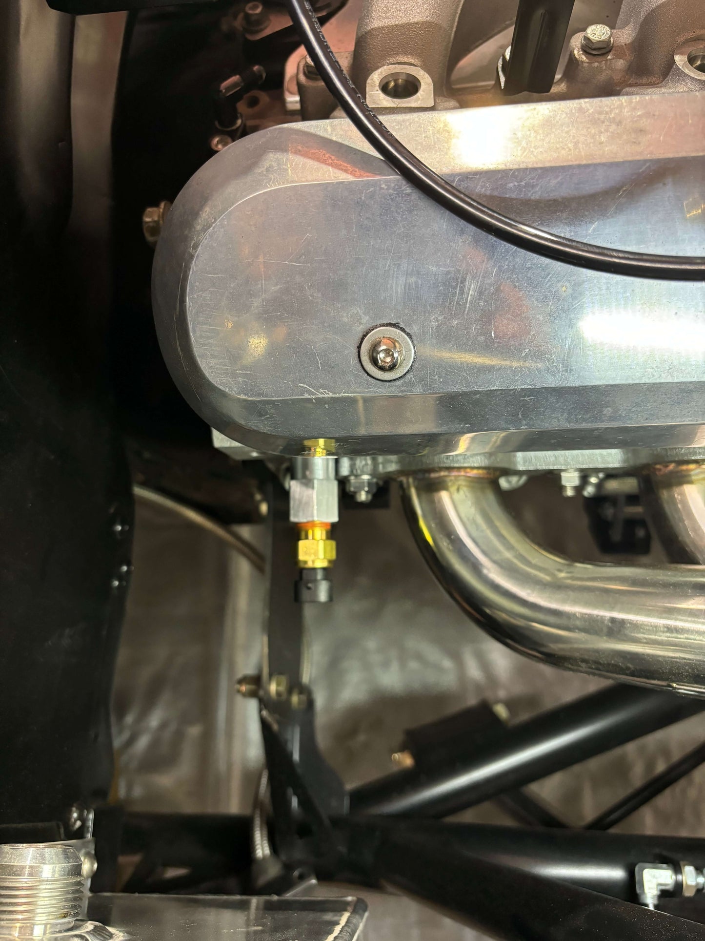 LS Coolant port adapter on turbo LS