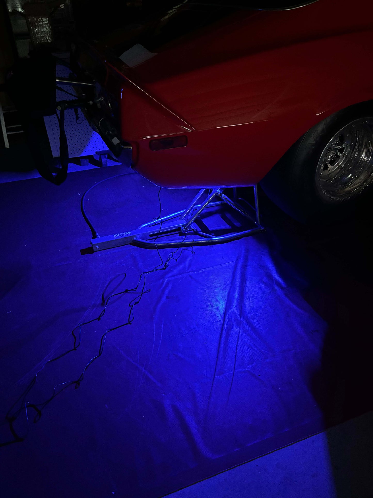 Blue led light