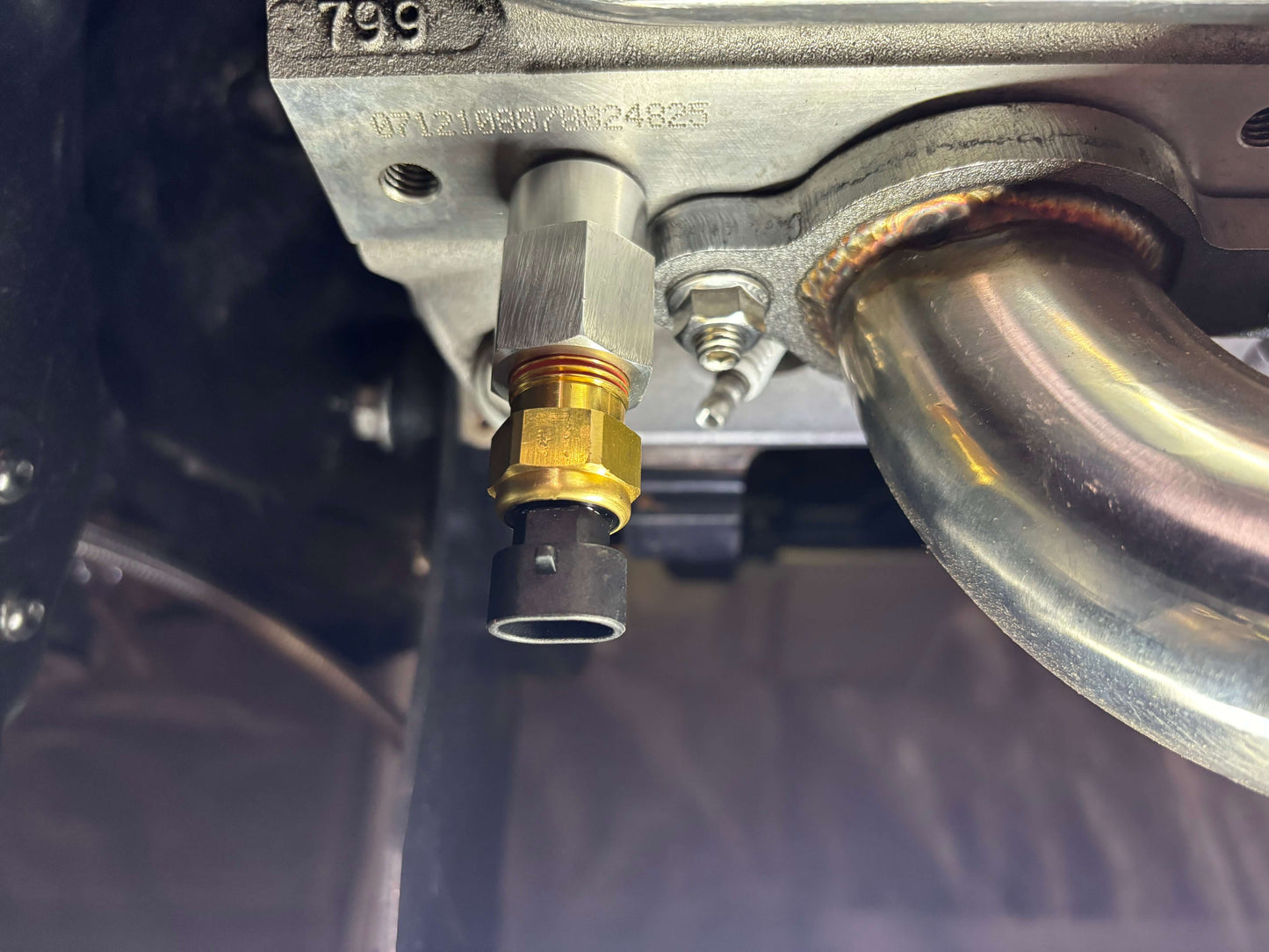 LS Coolant port adapter LS Swap