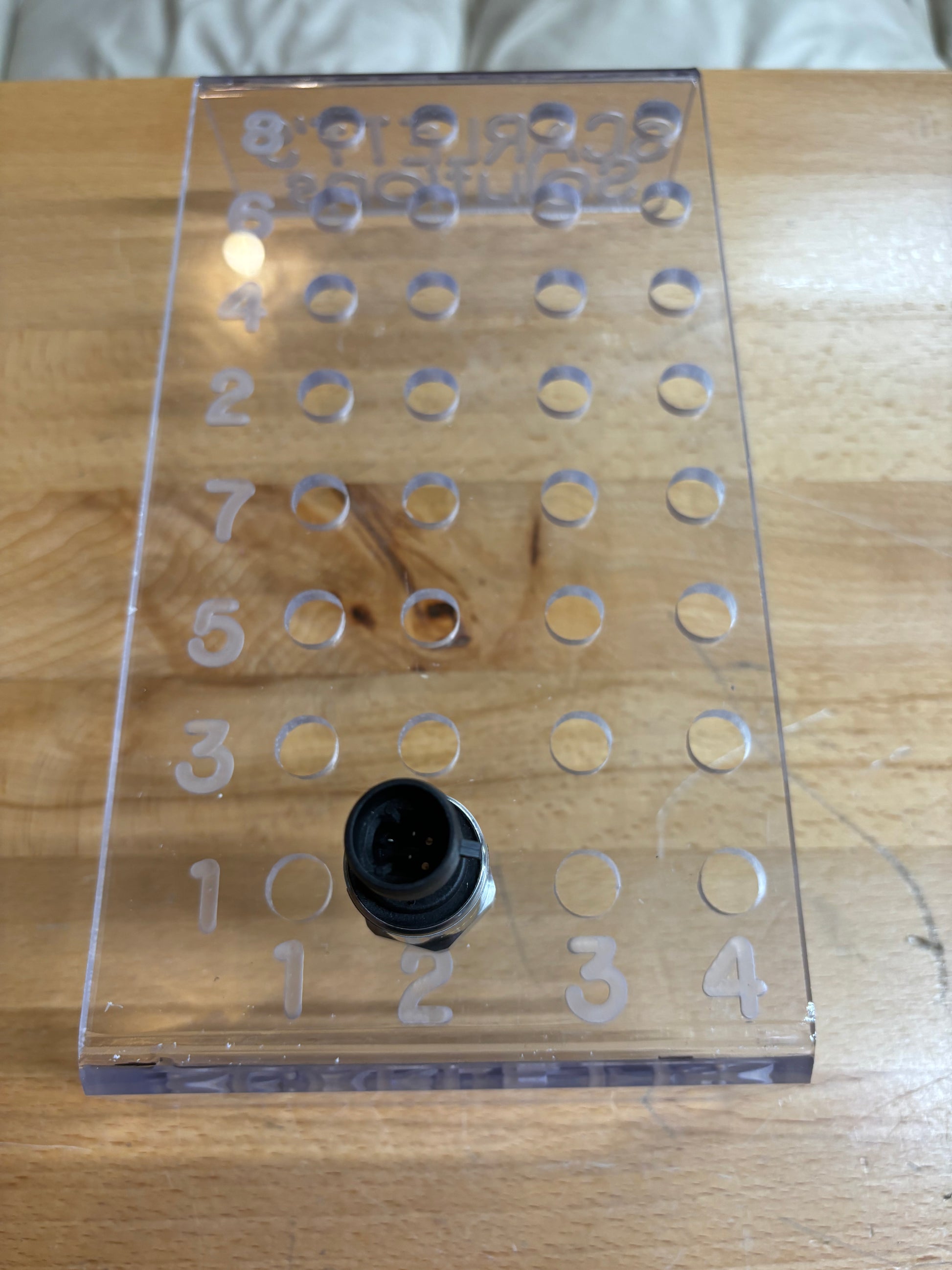 spark plug tray