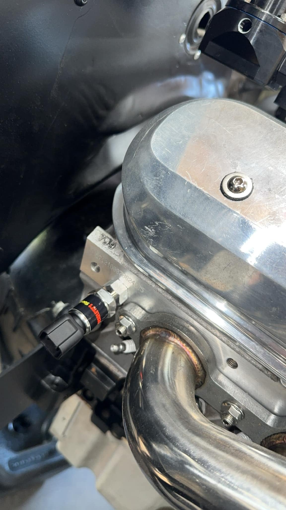 ls swap coolant port adapter