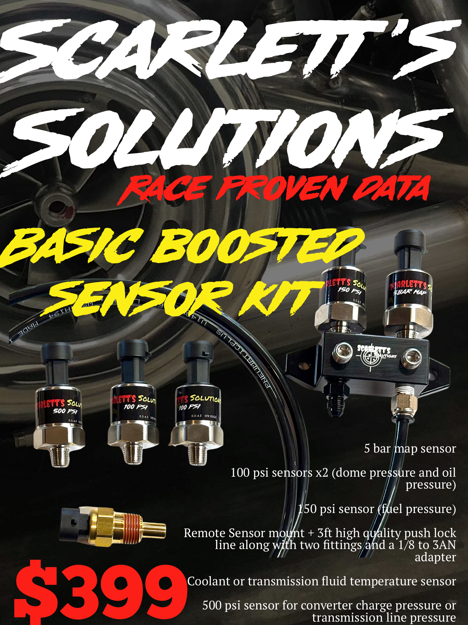 Scarlett’s solutions boosted sensor kit
