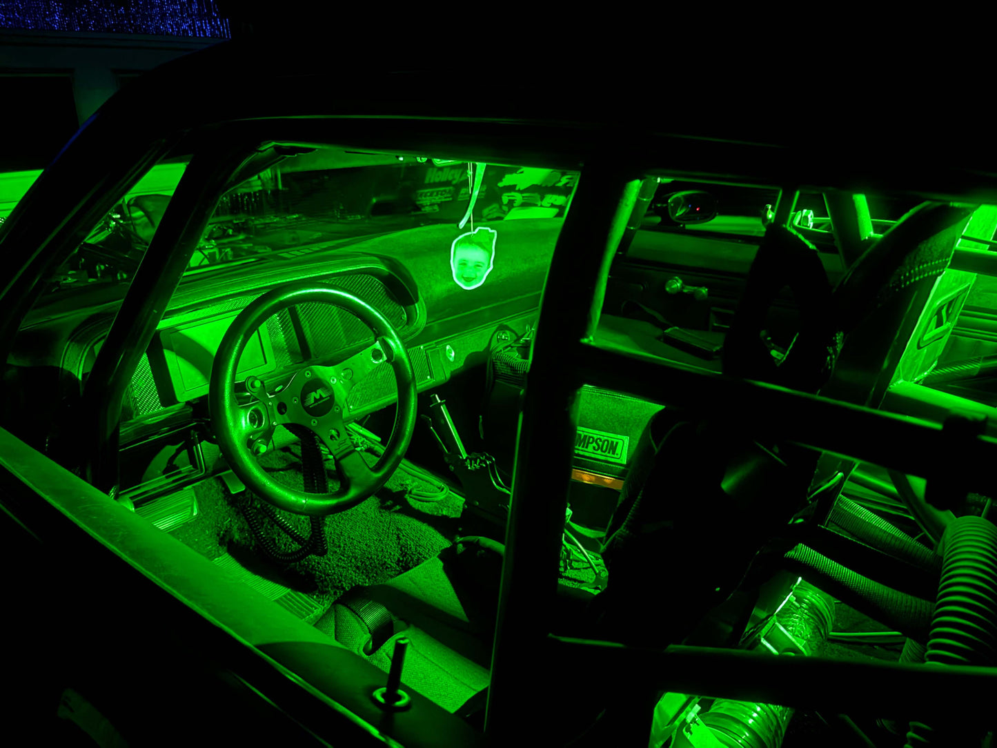 Green led light