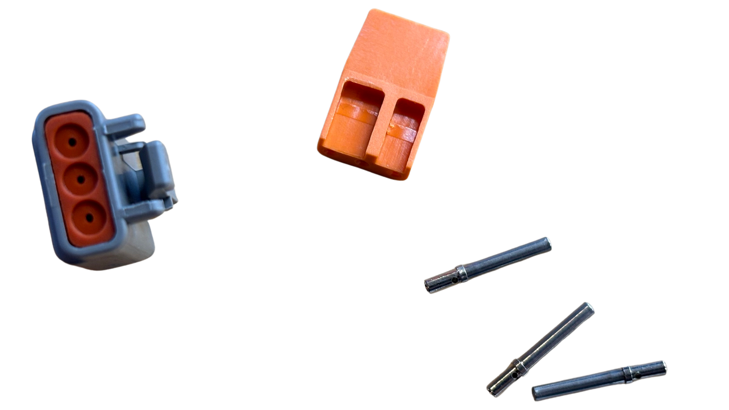 Deutsch DTM 3P Male Connector (Shock Sensor Connector)