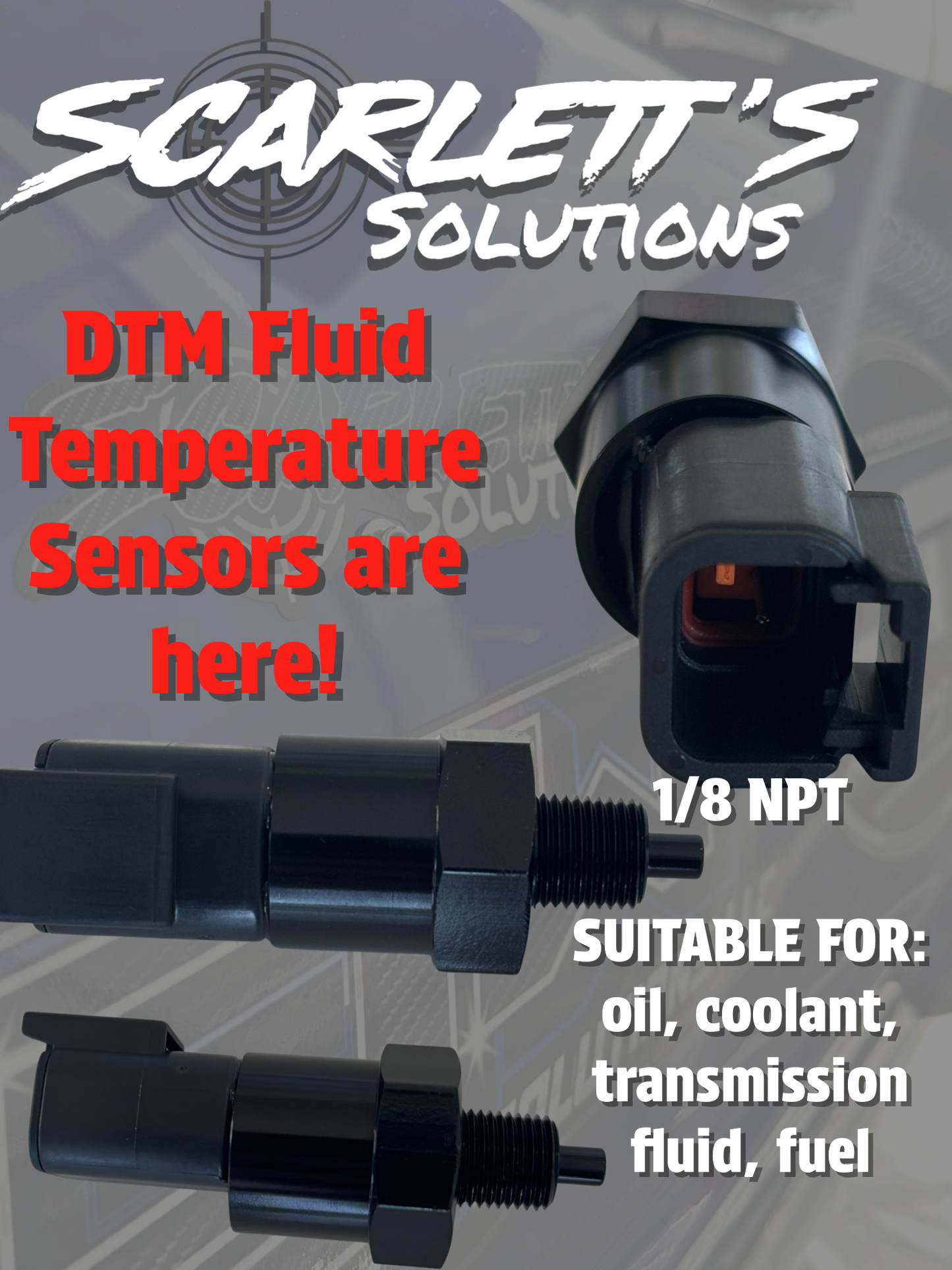 1/8 NPT Fluid Temperature Sensor