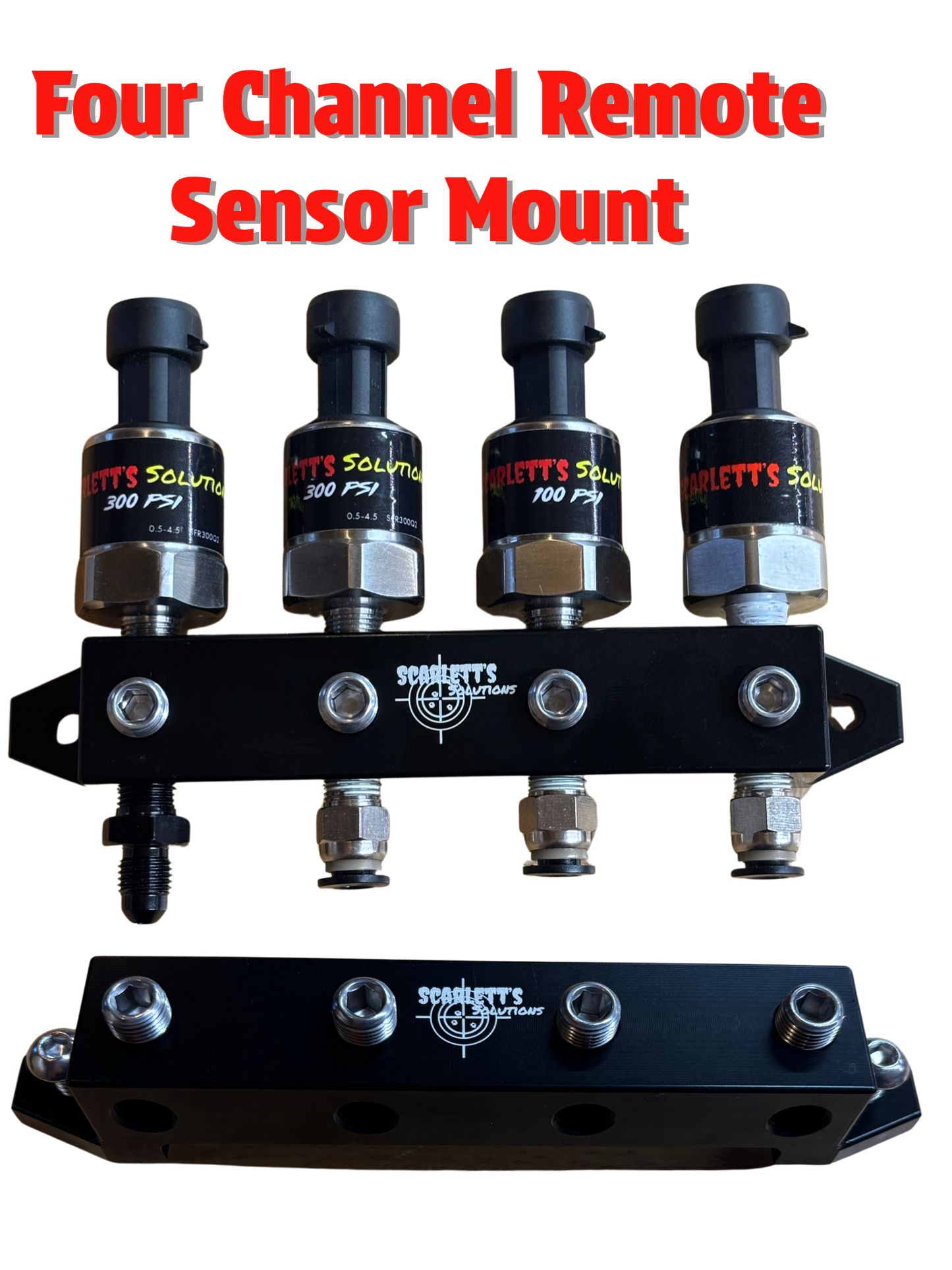 Four Channel Remote Sensor Mount featuring four separate sensors and 3 1/8 NPT ports for enhanced longevity.