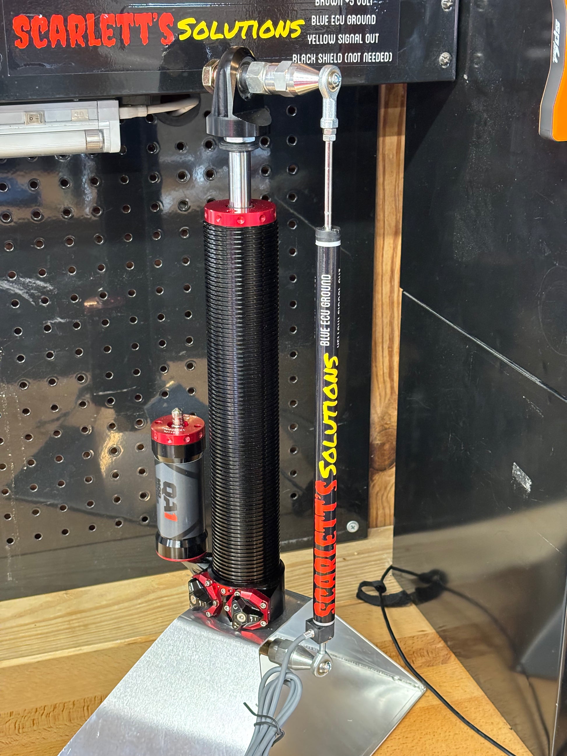 shock sensor mount display