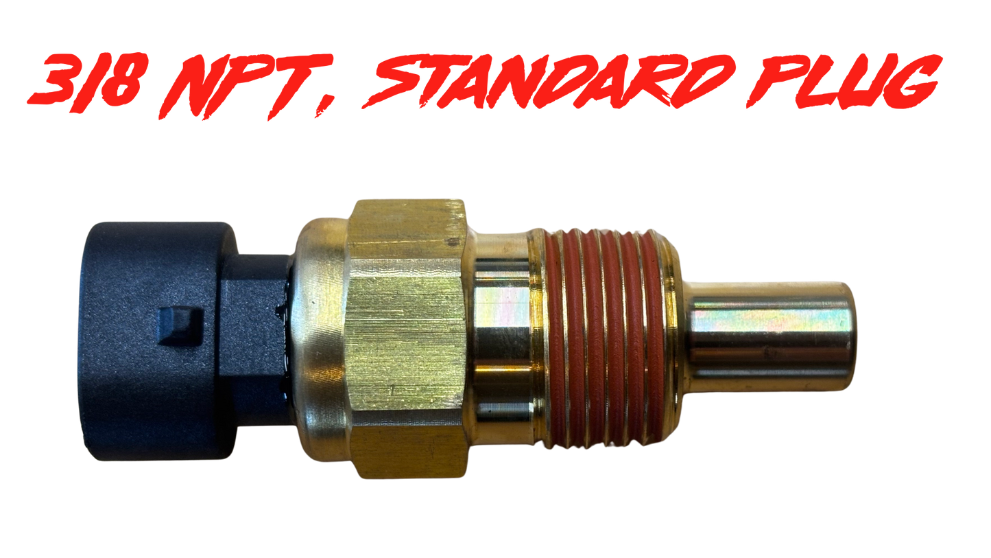 Scarlett’s Solutions high quality coolant temperature sensors. Use for coolant temperature, oil temperature, transmission fluid temperature.
