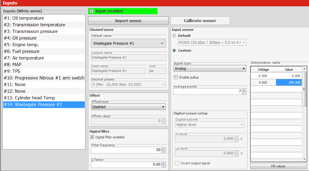 200 PSI Pressure Trandsducer