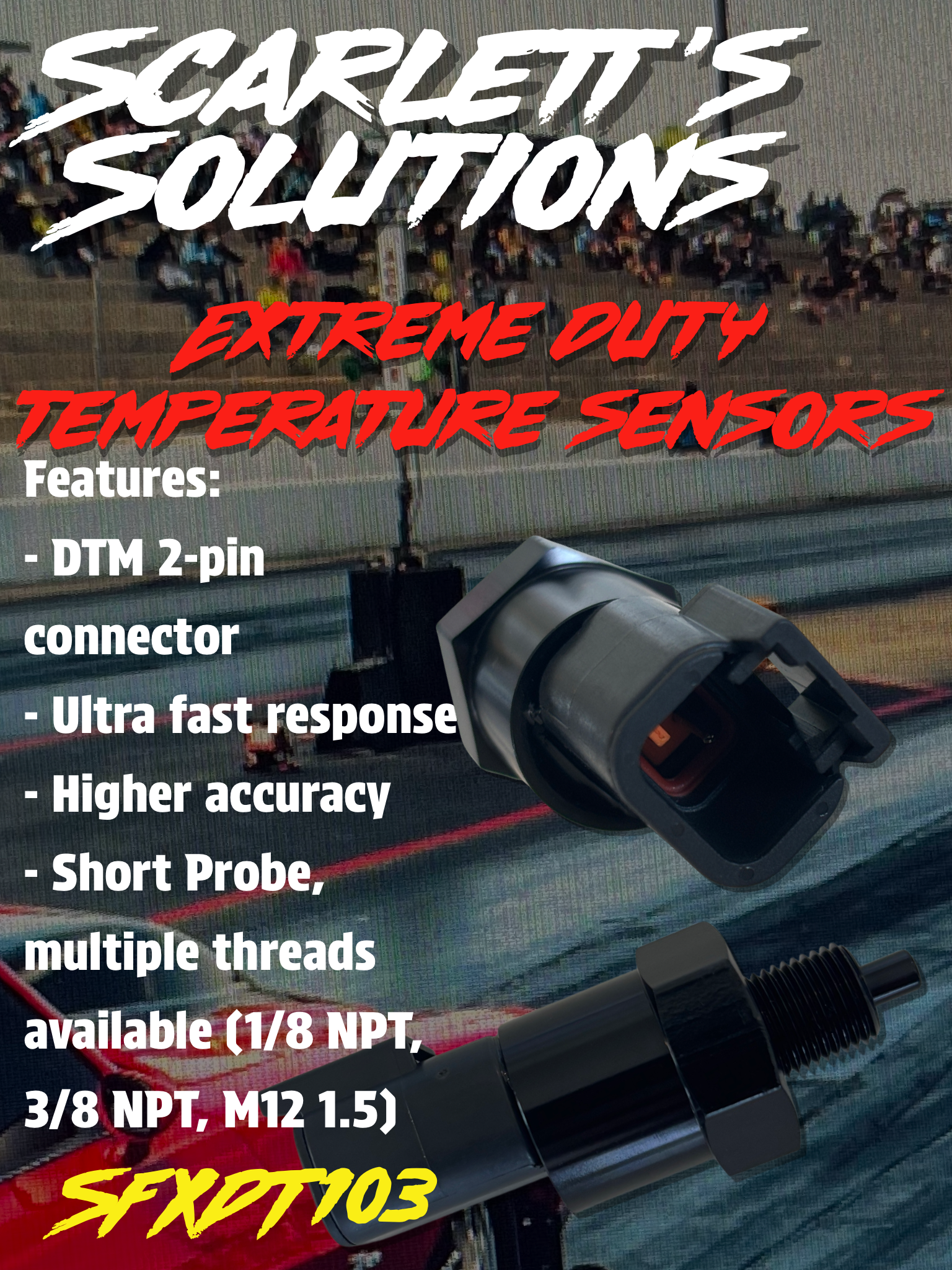 Scarlett's Solutions Motorsports Sensors and Accessories