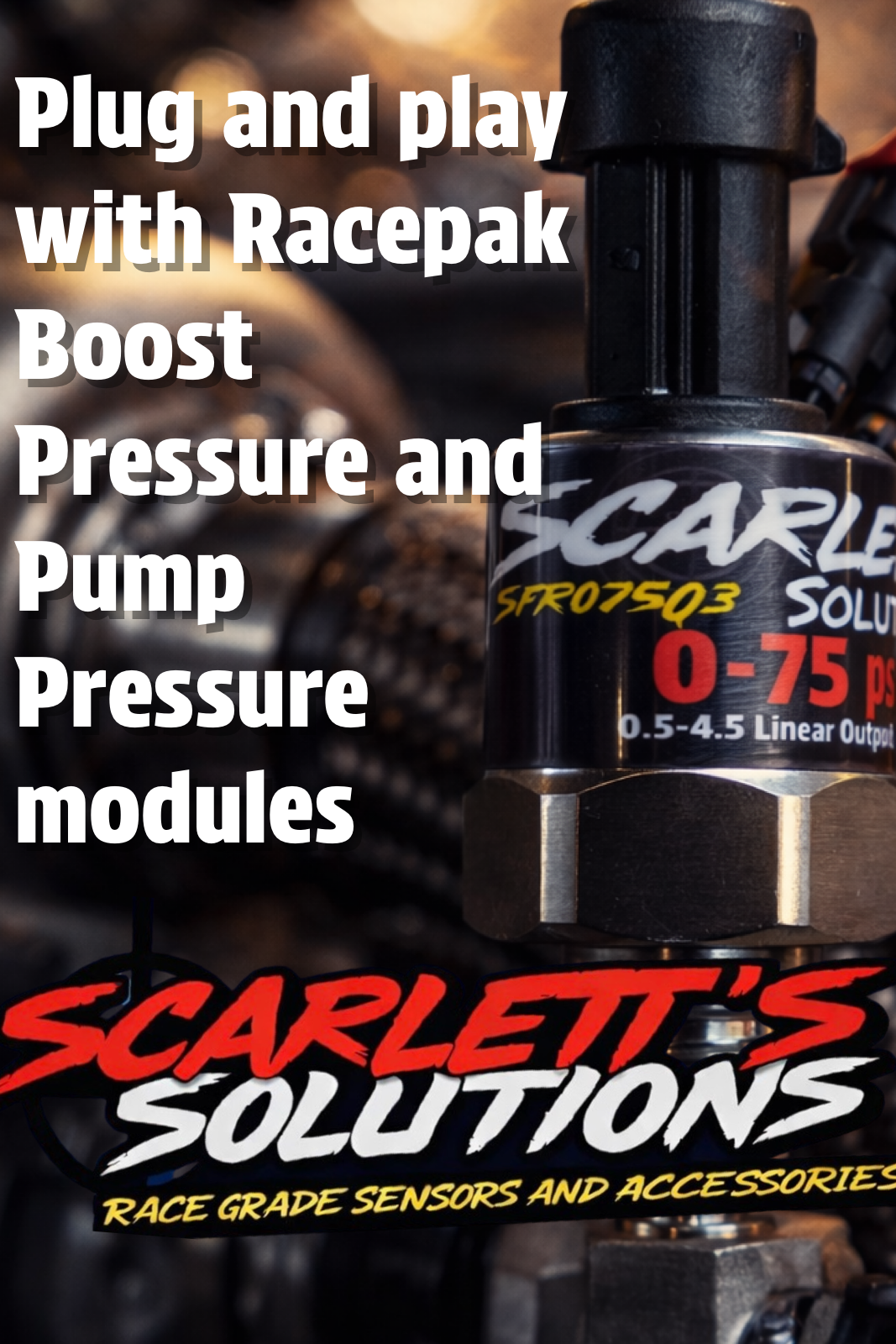 racepak 75 psi sensor