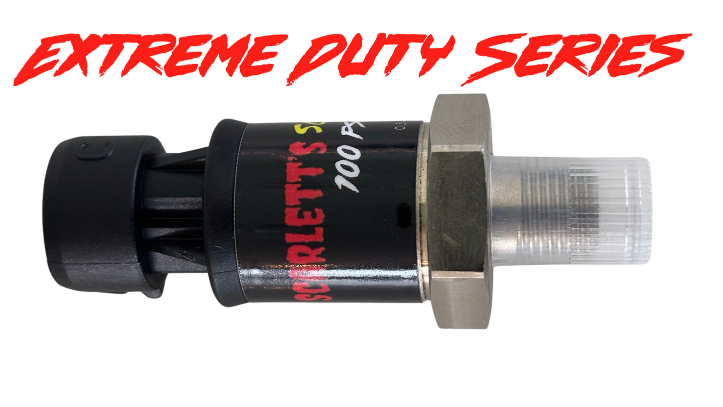 Extreme duty 100 psi pressure sensor 