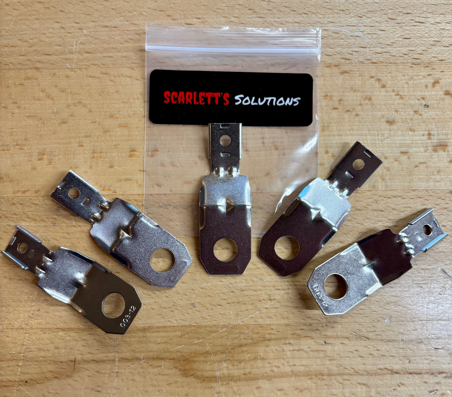 Deutsch Connector Metal Mounting Clips (5 pack)