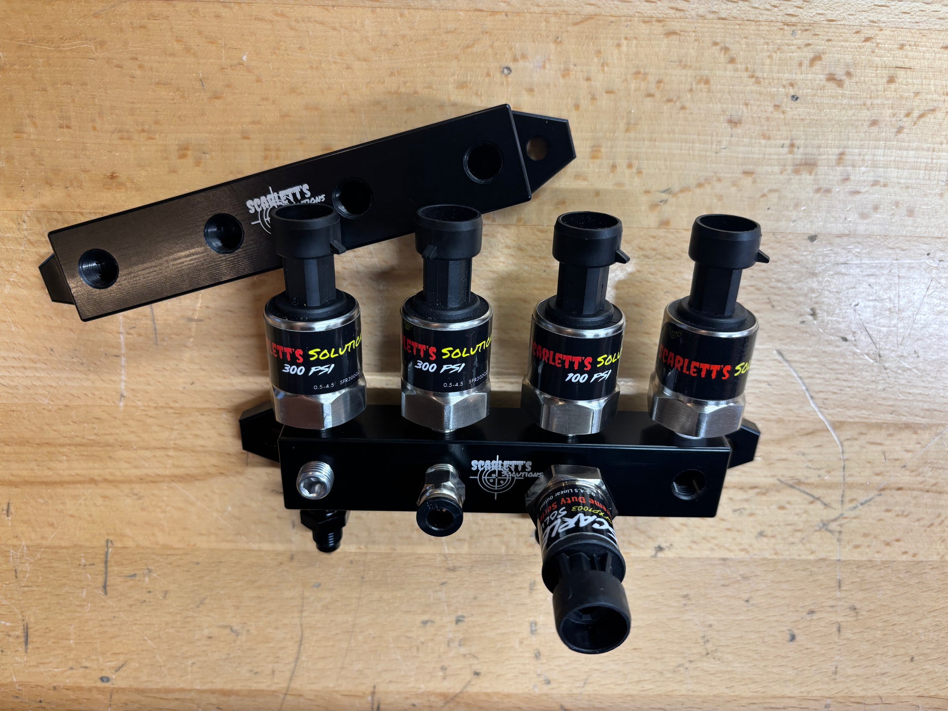 4 channel remote sensor mount