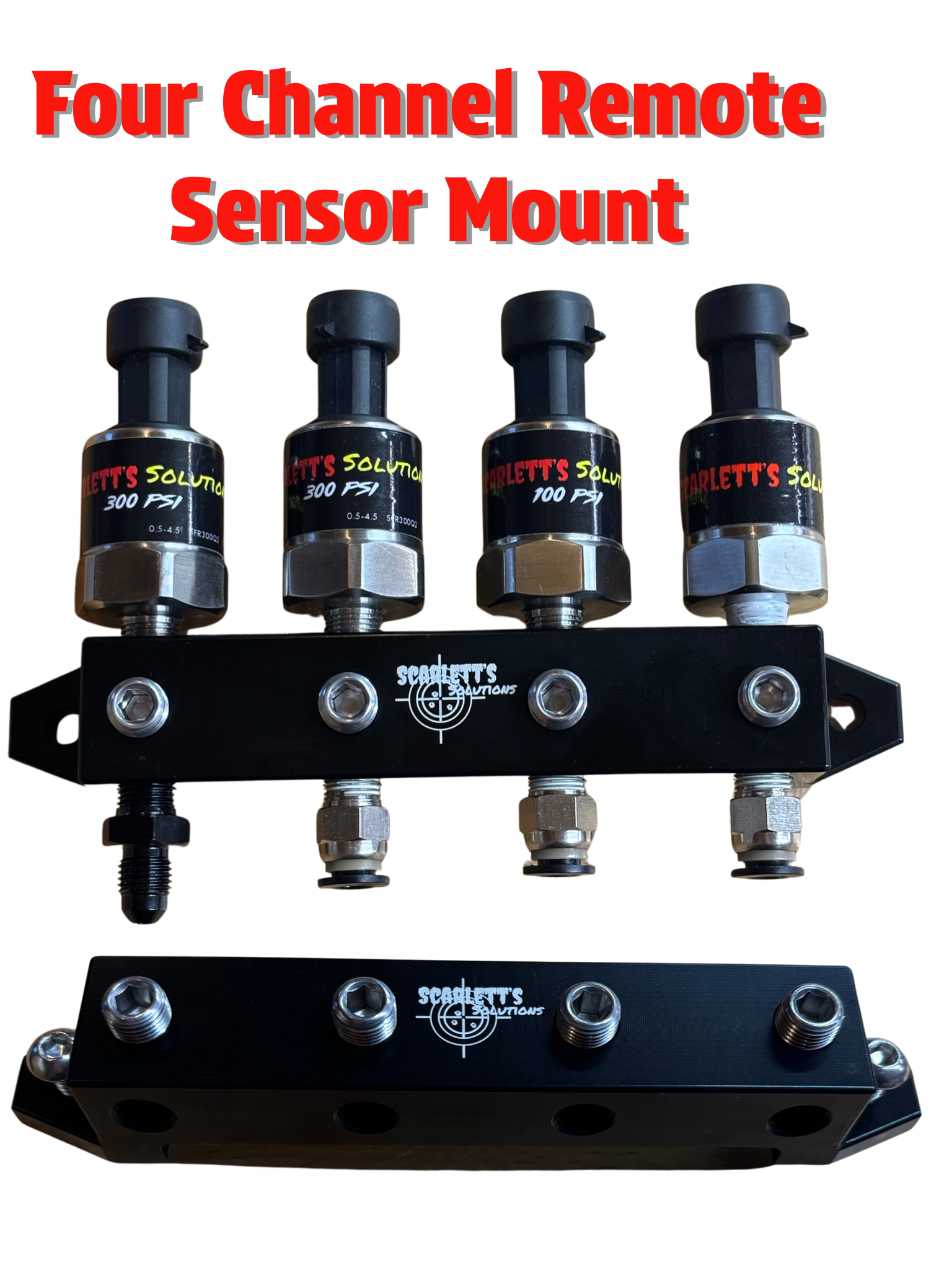 Four Channel Remote Sensor Mount featuring four separate sensors and 3 1/8 NPT ports for enhanced longevity.