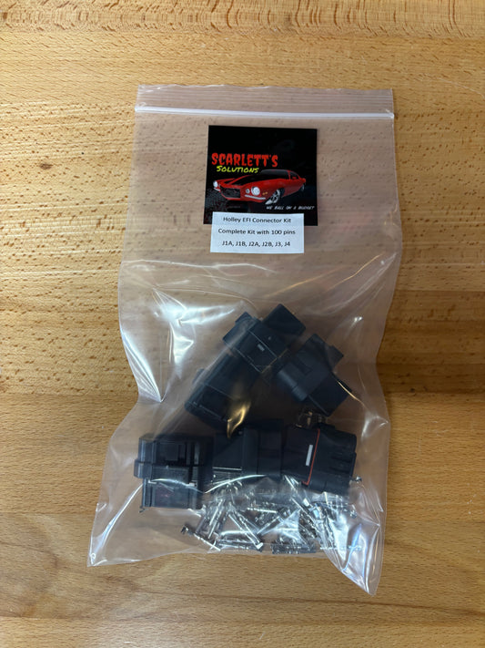 Connector kit for Holley ECU