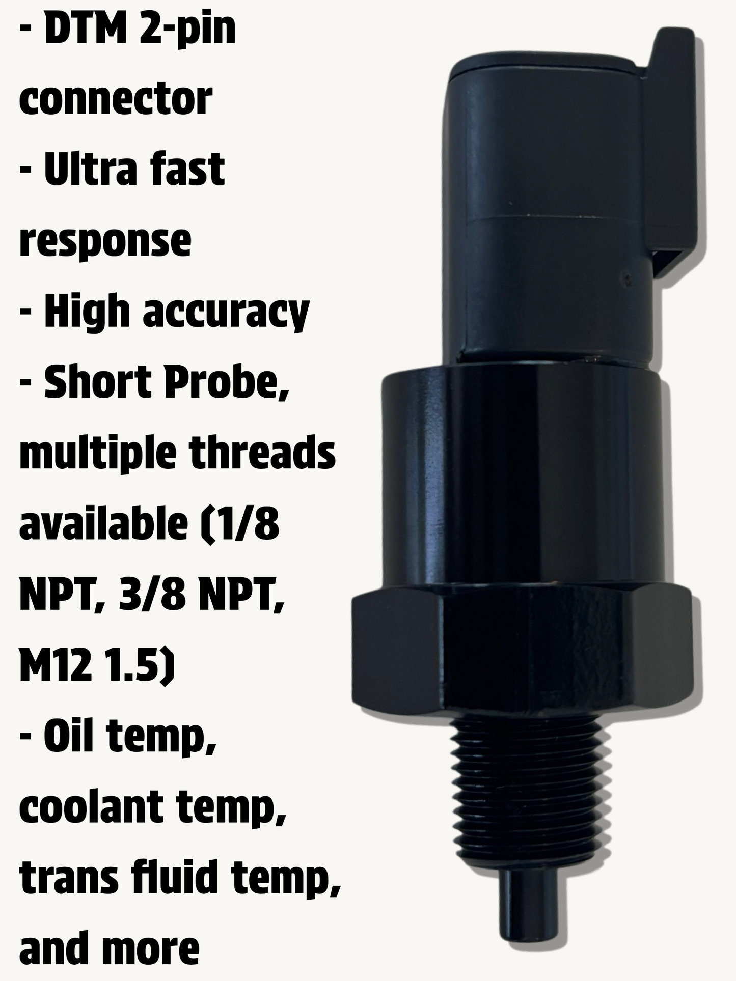Extreme Duty DTM Temperature Sensor